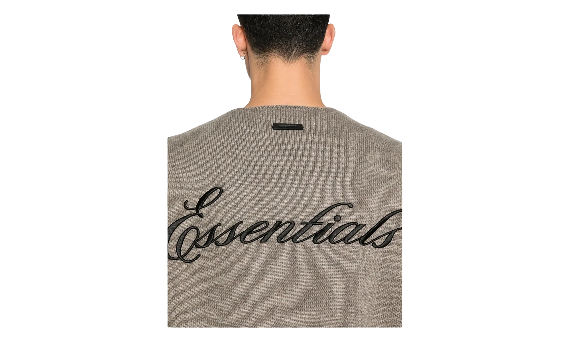 Waffle Crewneck Sweater "Homestead Heather" 192HO254332F - Image 2