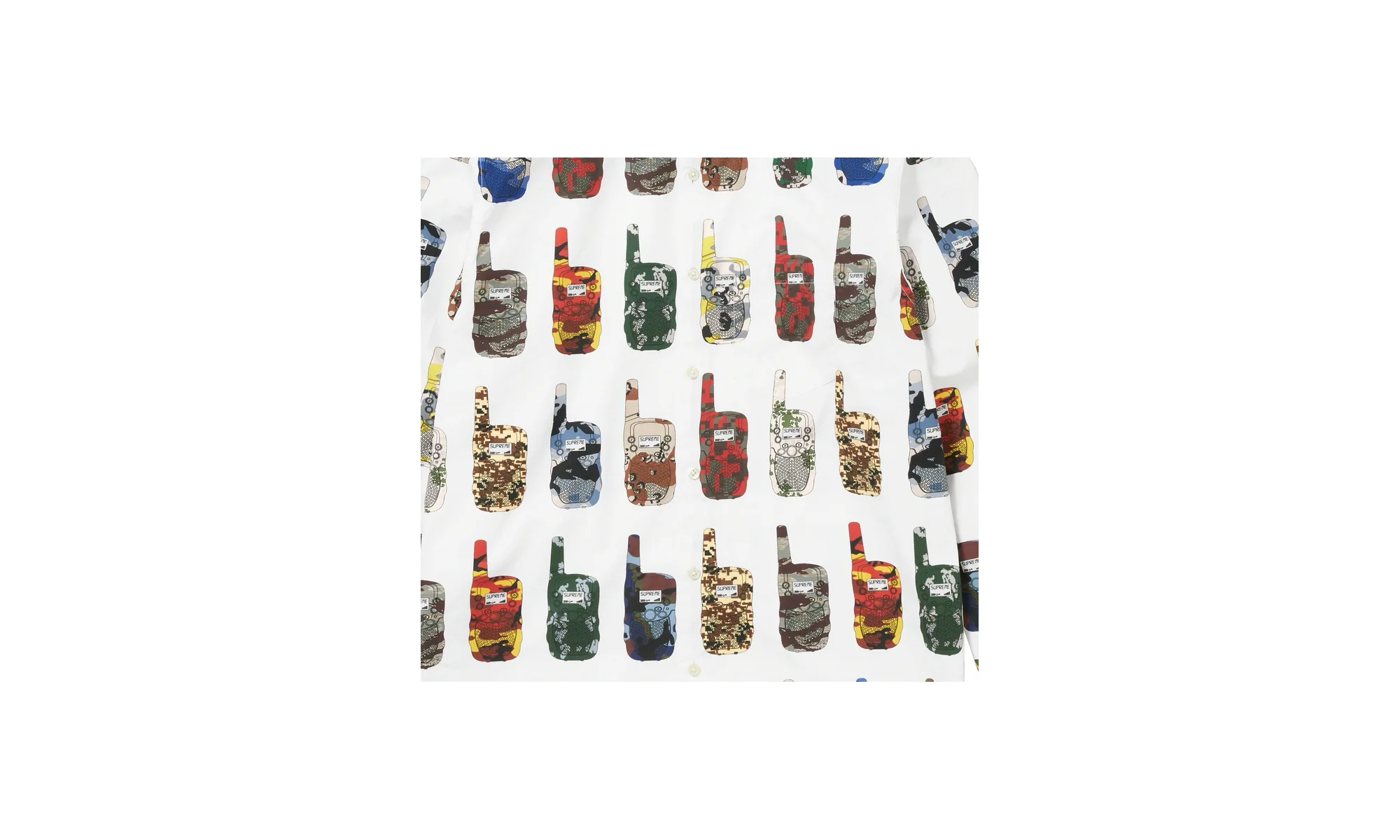 Walkie Talkie Shirt "White" SU26464 - Image 2