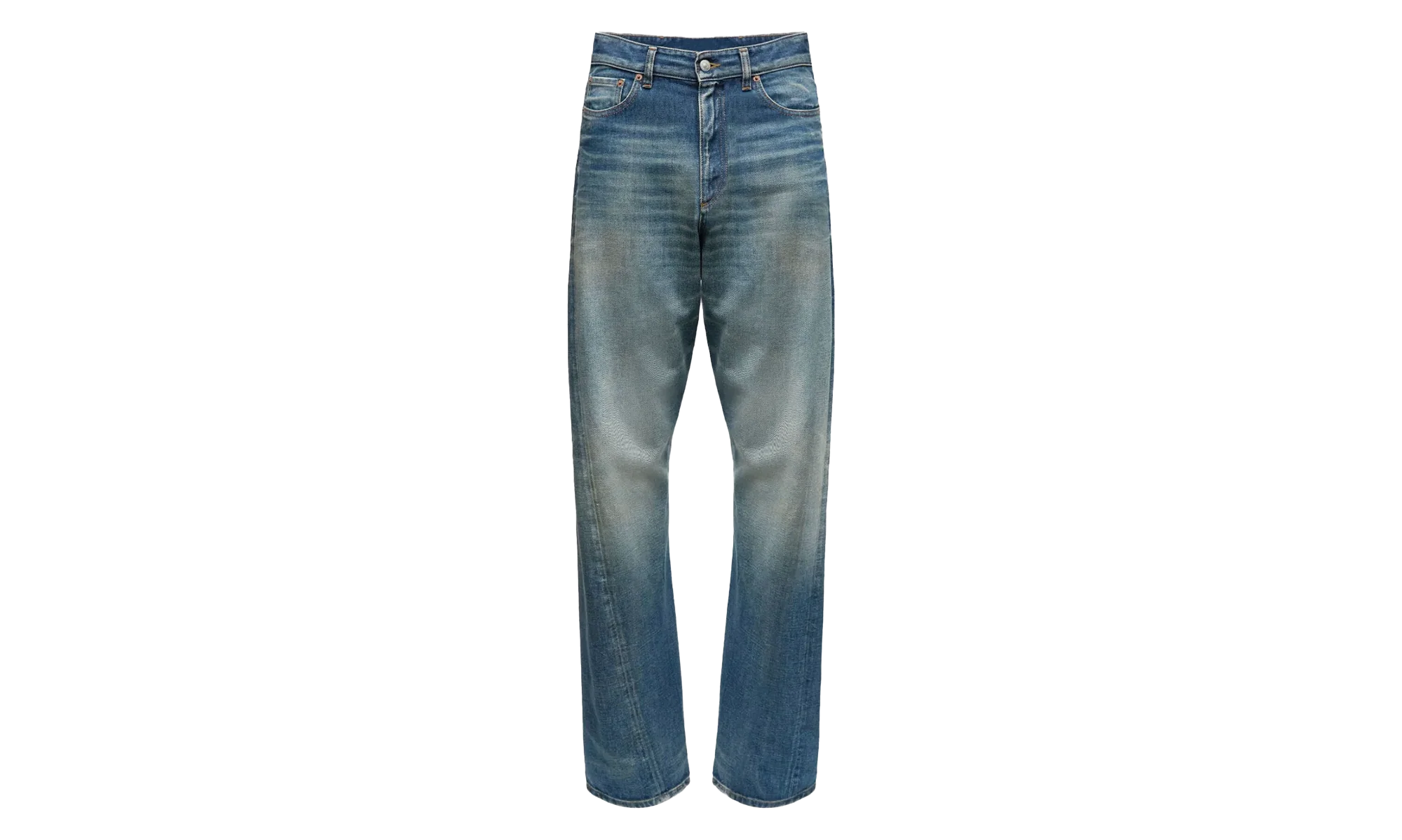 Washed Denim Jeans Medium "Blue" SH0LA0024M30017962