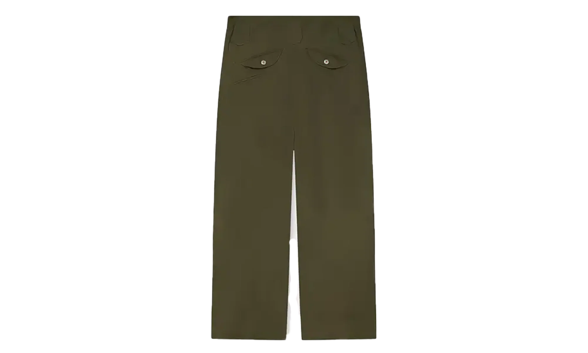 Weave Double Knee Pant "Dark Green" FF65PA2469HD51 - Image 2