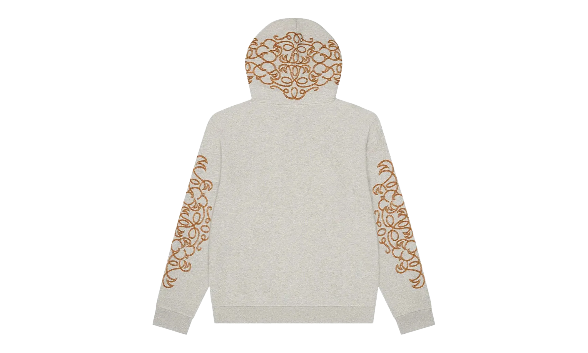 Western Embroidered Hoodie "Grey" DT458 - Image 2