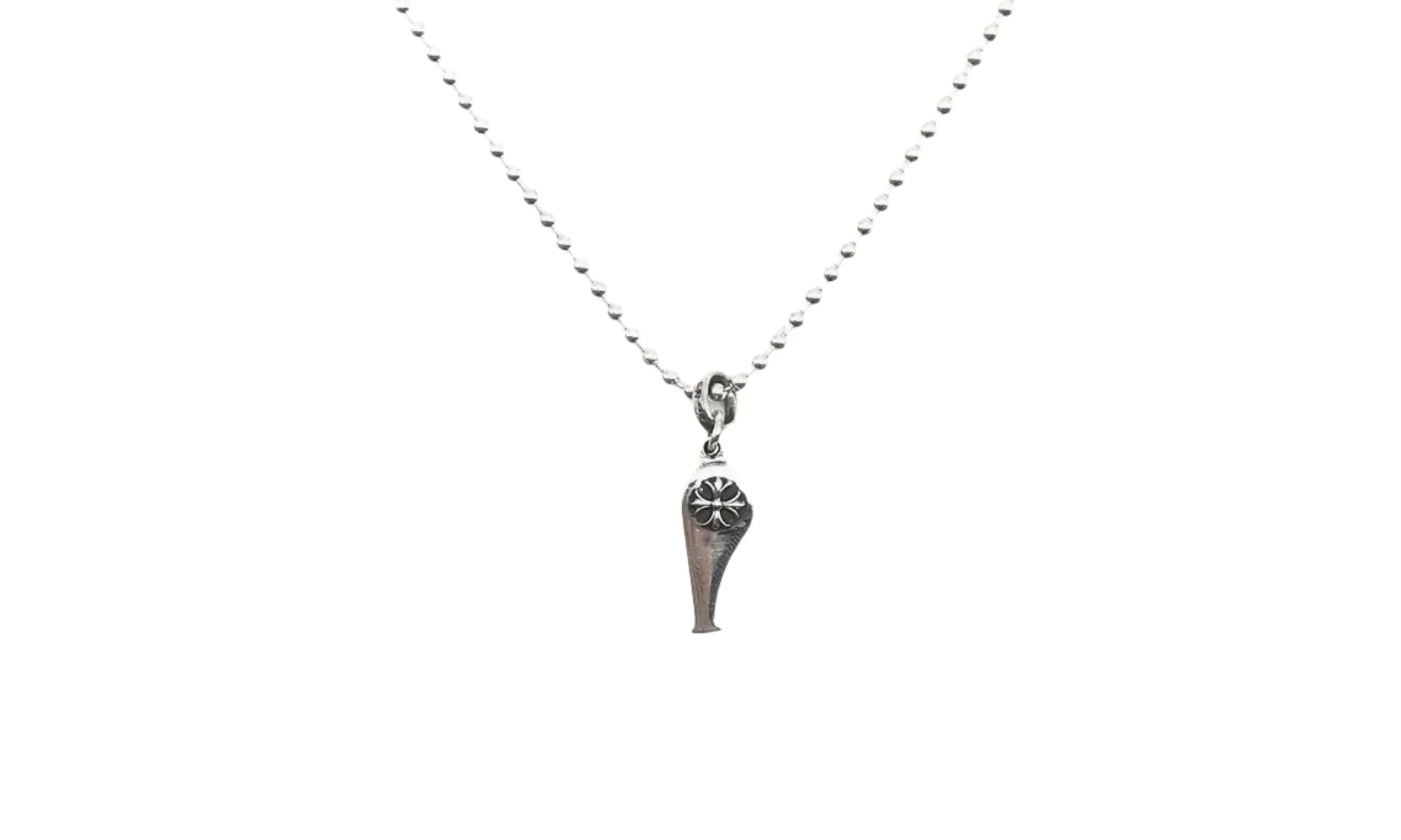 Whistle Necklace "Silver" CHRM0660 - Image 2