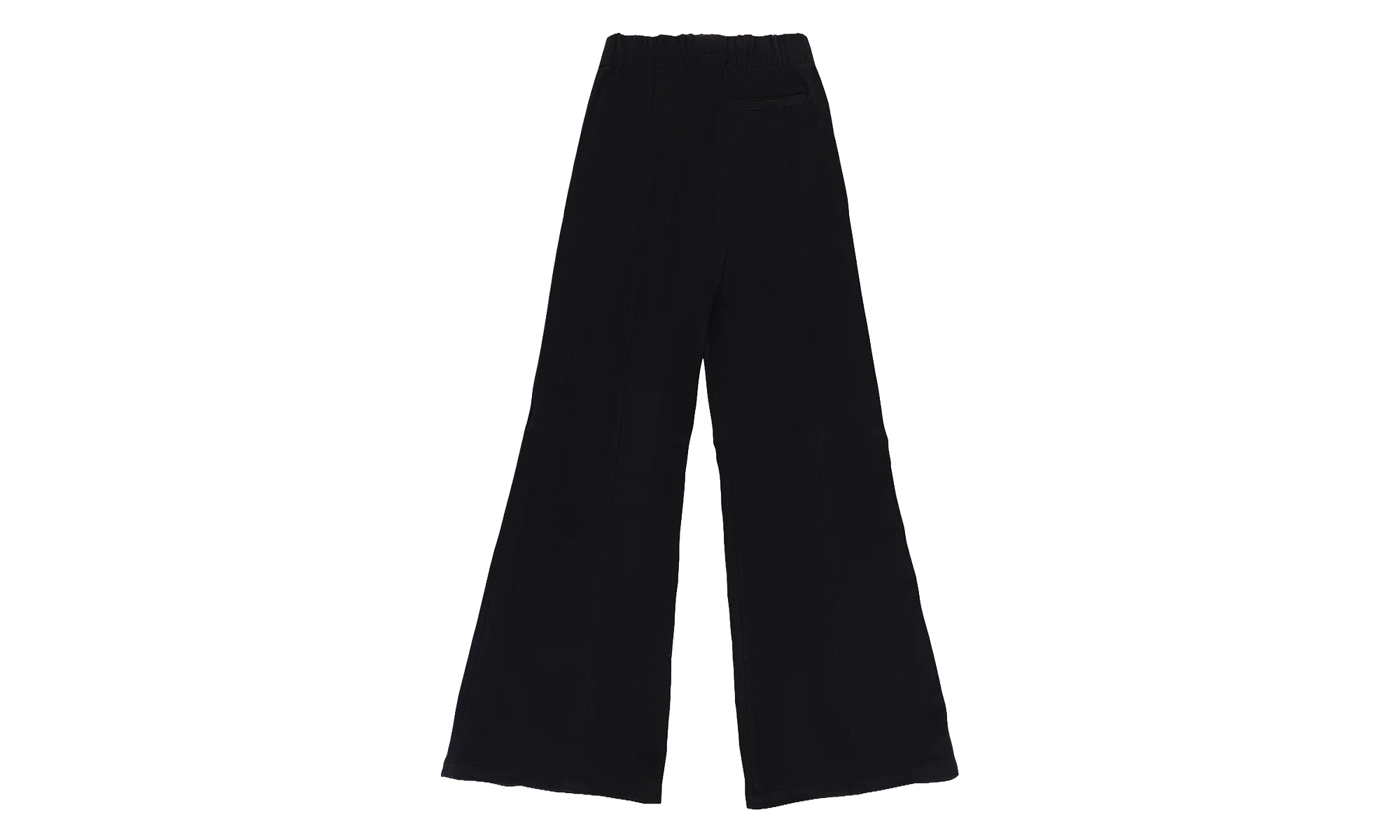 WIDE LEG SWEATPANTS "Black" WLSB001 - Image 2