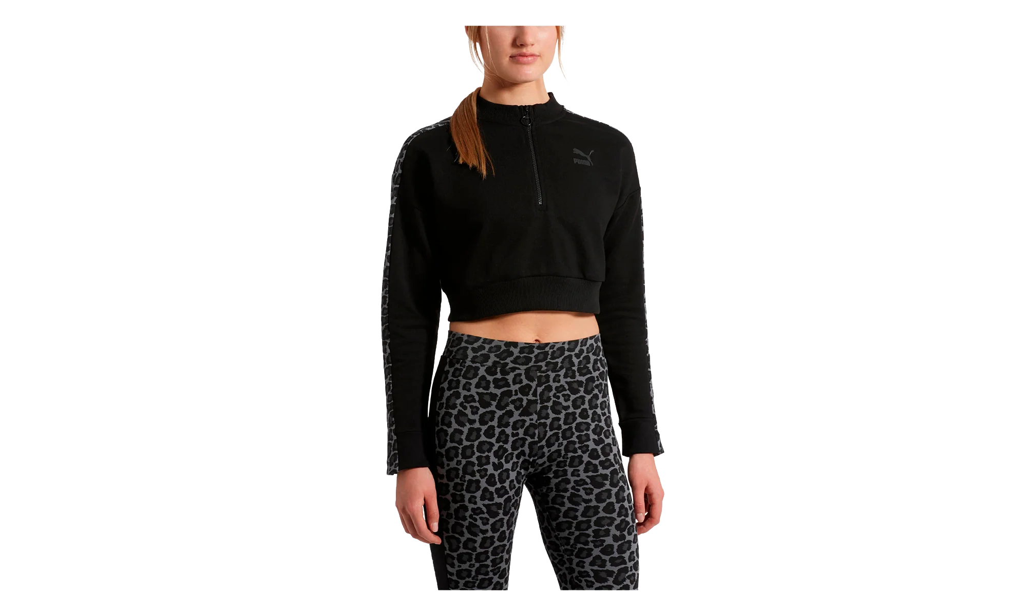 Wild Pack T7 Cropped Crew Track Top Jacket 578468 01 - Image 2