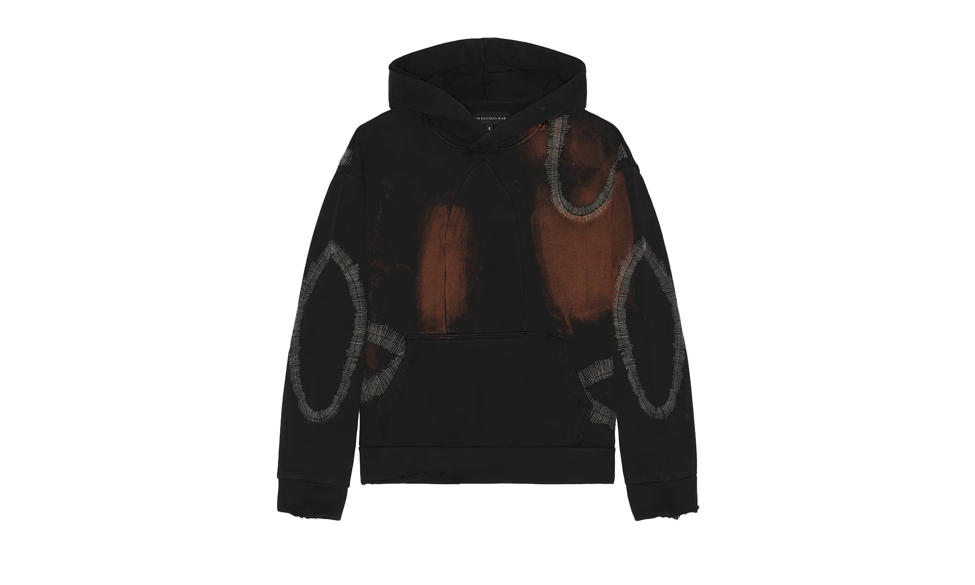 Windowed Pullover Hoodie "Black" BJXY5ANG