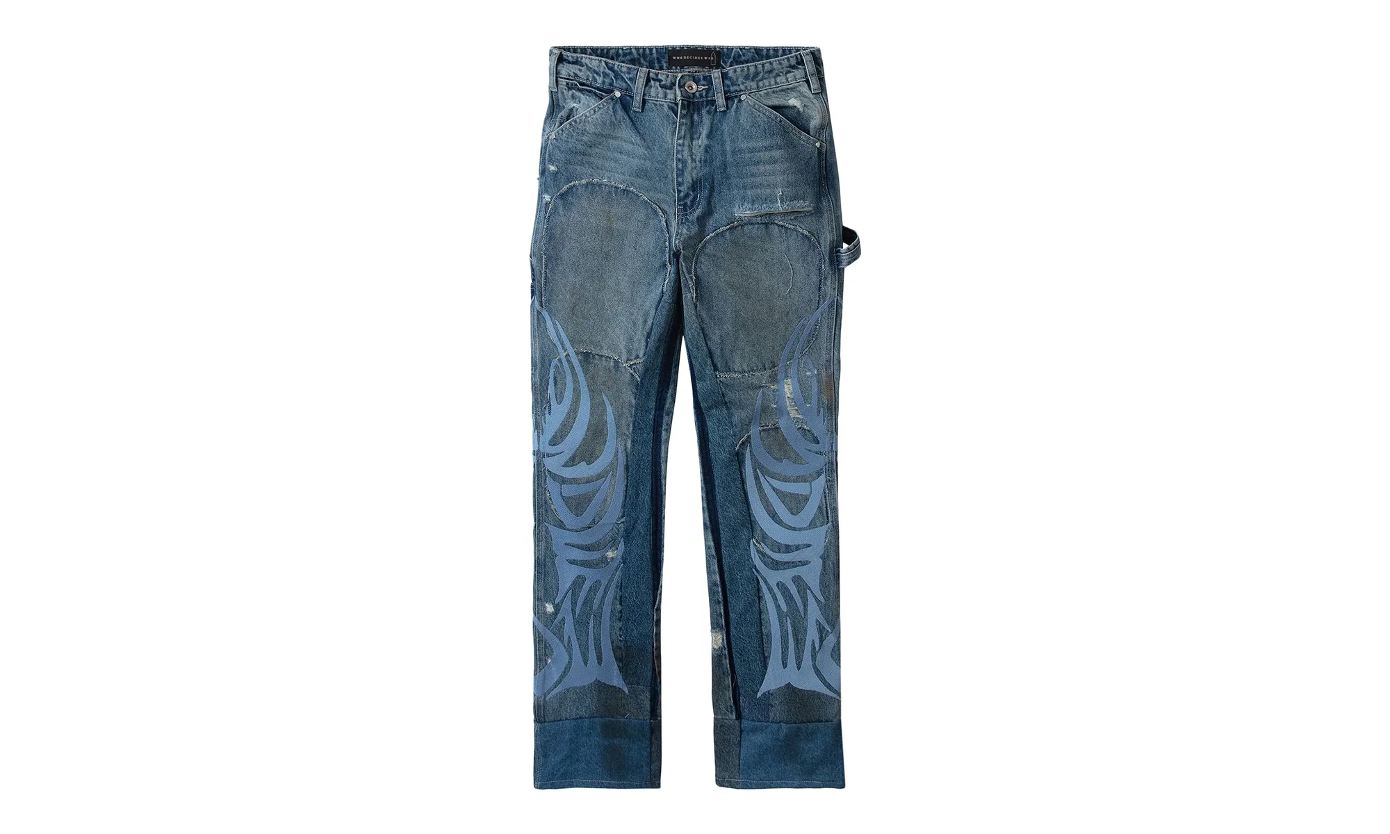 WInged Cerpenter Denim Jeans "Blue" N0PRYZUV