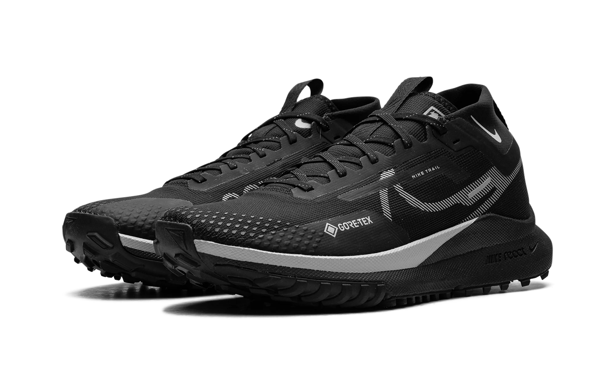 WMNS React Pegasus Trail 4 GTX "Reflect Silver" DJ7929 001 - Image 2