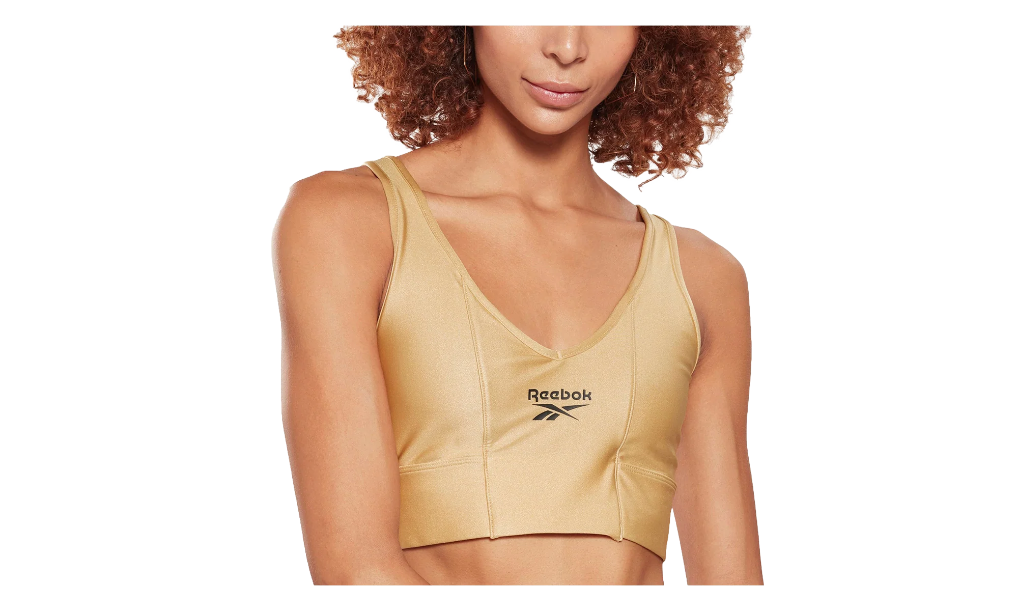 Wonder Woman Sports Bra WMNS "Gold" GK1576 - Image 2