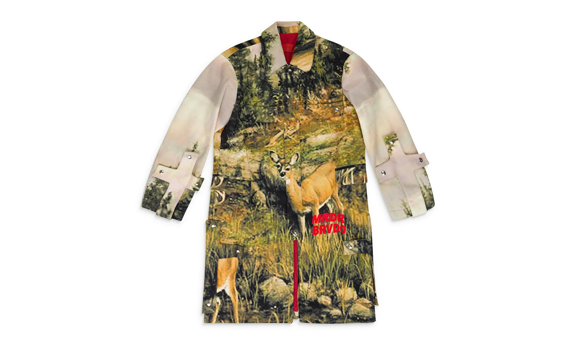Woodland Cross Trench Coat "Multicolor" F20179079