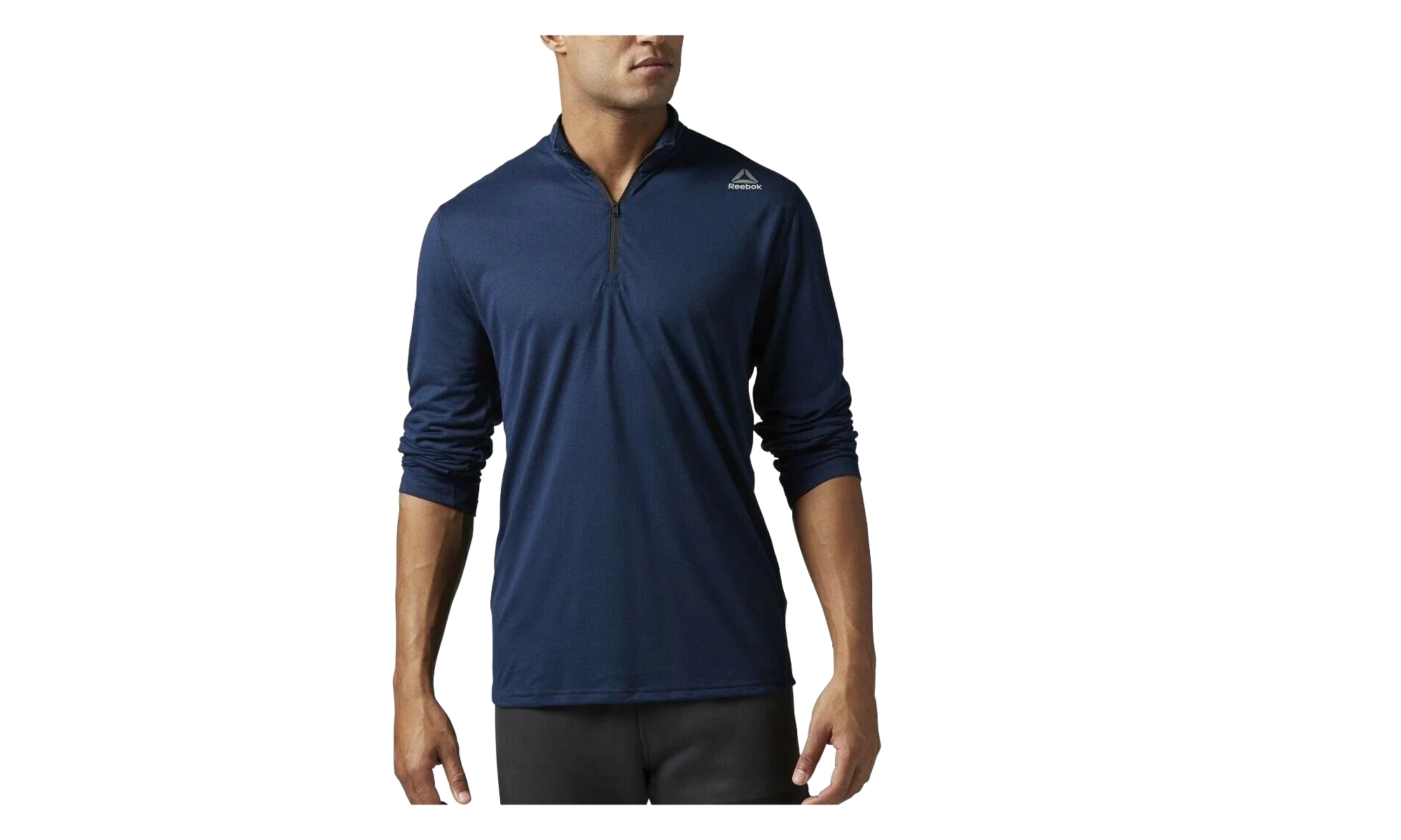 Workout Ready Supremium 2.0 1/4 Zip Tee "Collegiate Navy" BQ8075