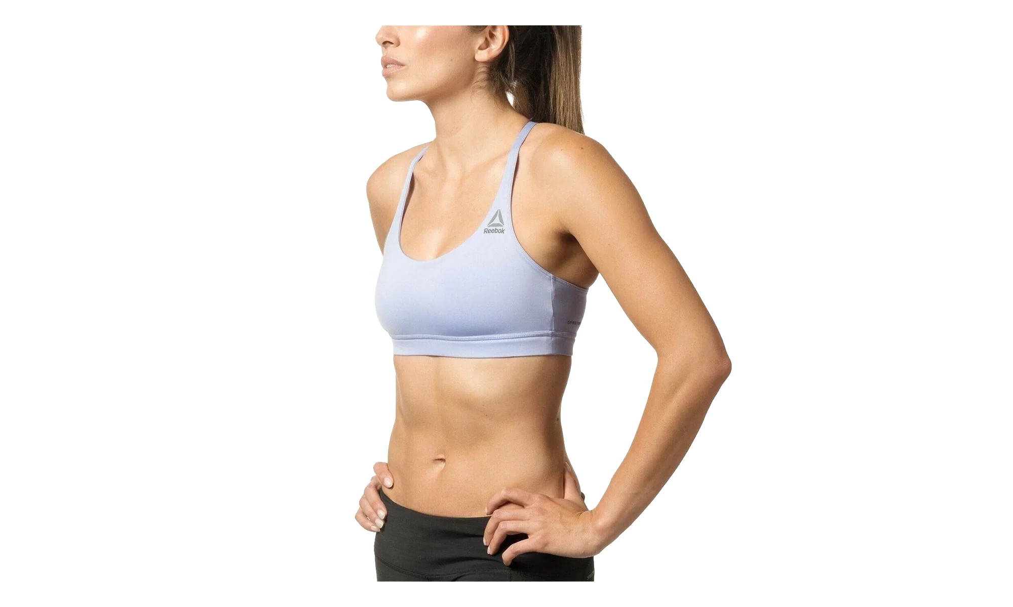 Workout Ready Tri Back Bra WMNS "Lilac Glow" CE7752 - Image 2