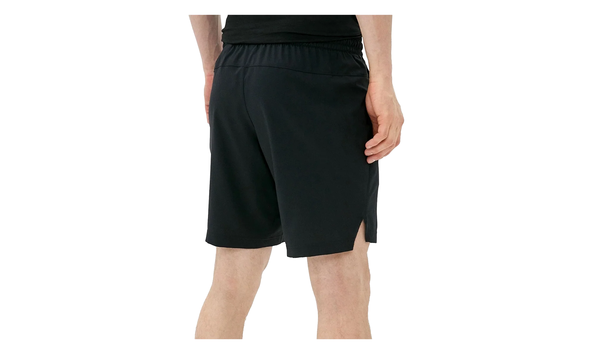 Workout Ready Woven Graphic Shorts "Black" FU3355 - Image 2
