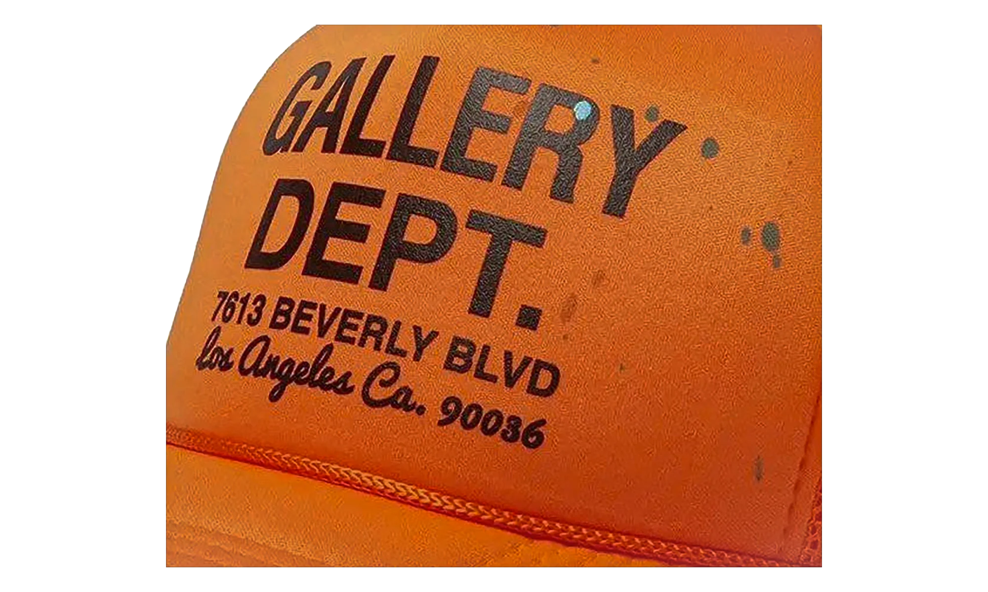 Workshop Trucker Hat "Orange" GD024 - Image 2