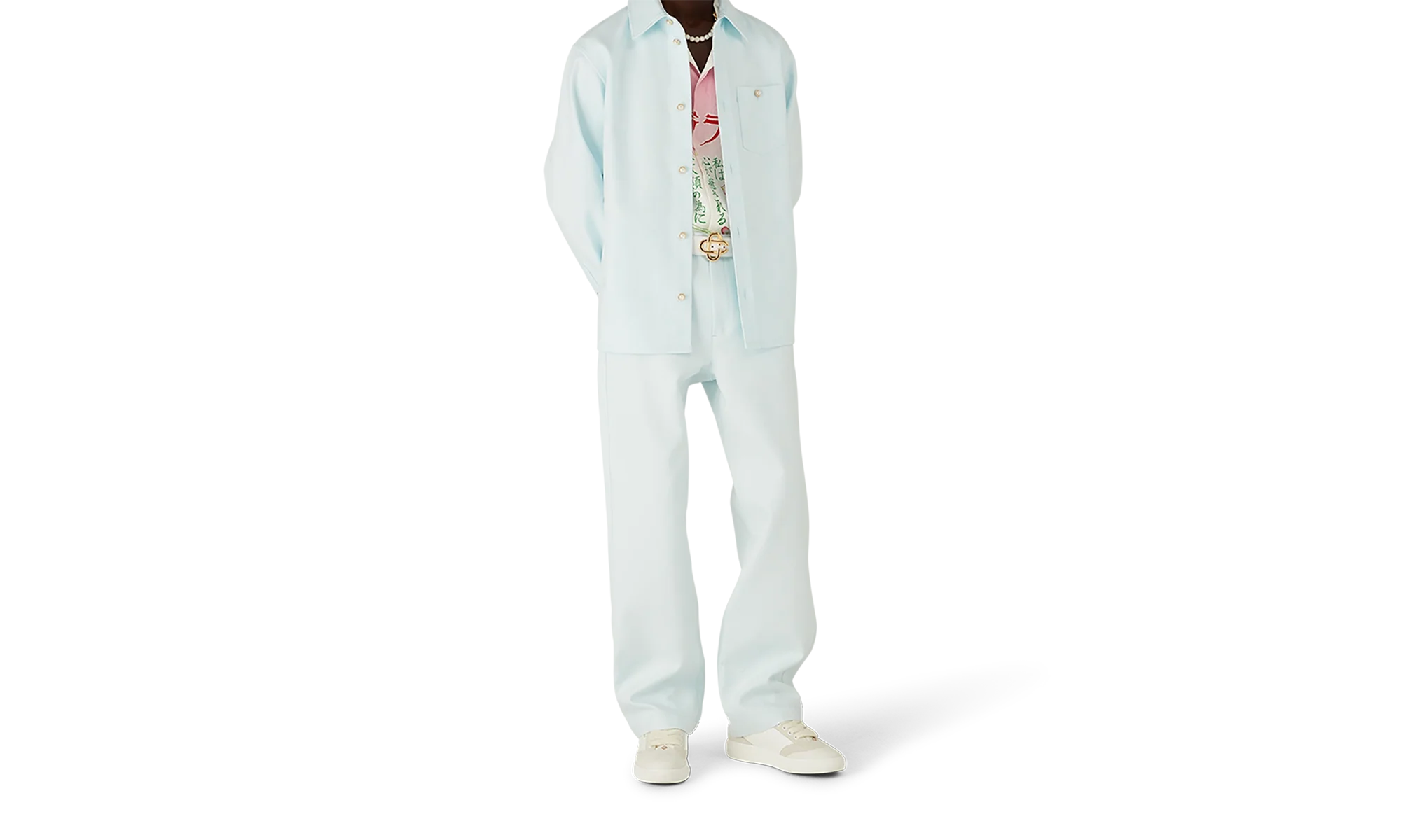WORKWEAR TROUSERS "Pale Blue" M AW25 TR 350 01 - Image 2