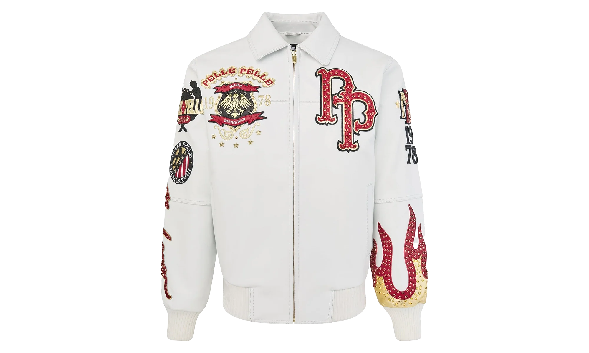 World Famous Jacket "White Black" PP005