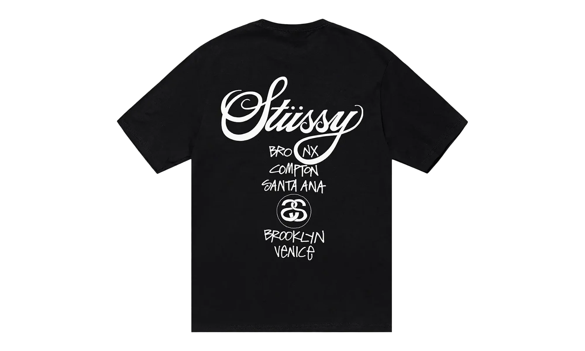 World Tour Tee "Black" STUS98 - Image 2