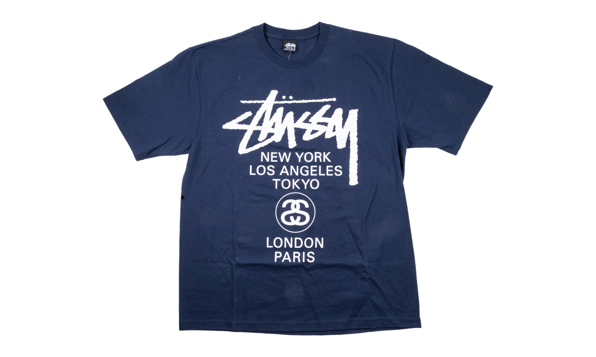 World Tour Tee "Navy" STUS308