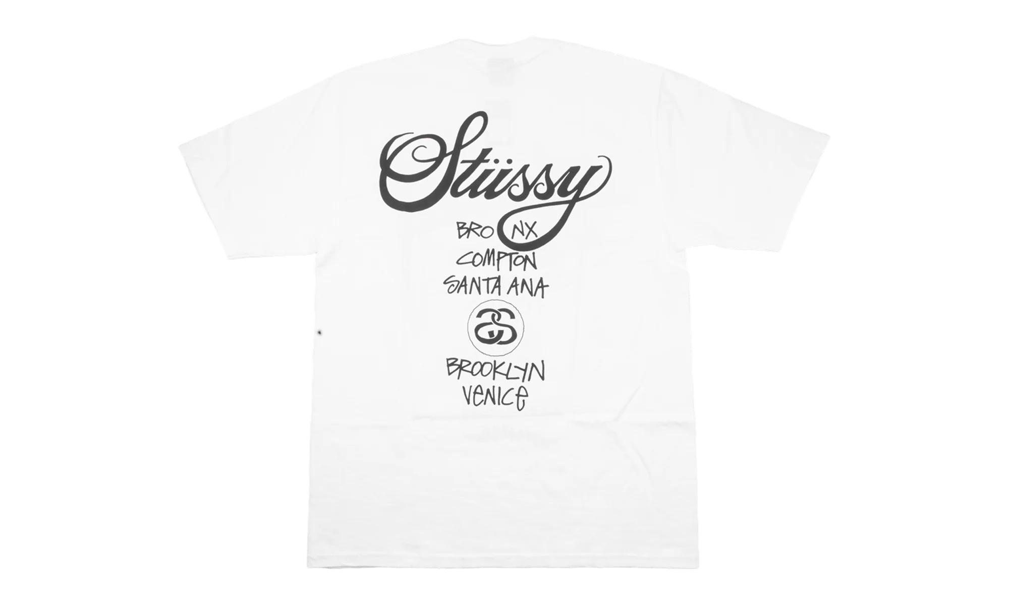 World Tour Tee "White" STUS309 - Image 2