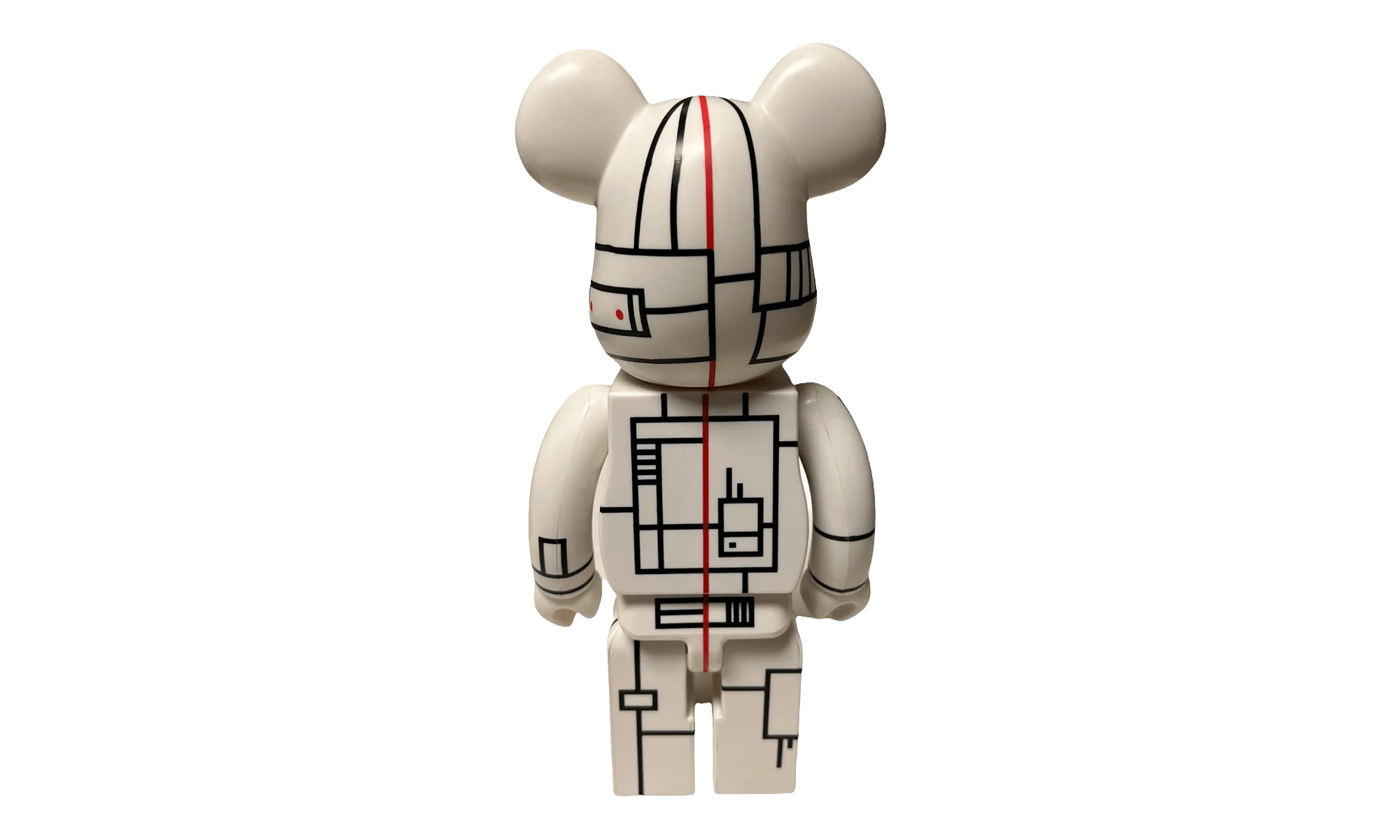 World Wide Tour Futura 400% "White" MEDI3053 - Image 2