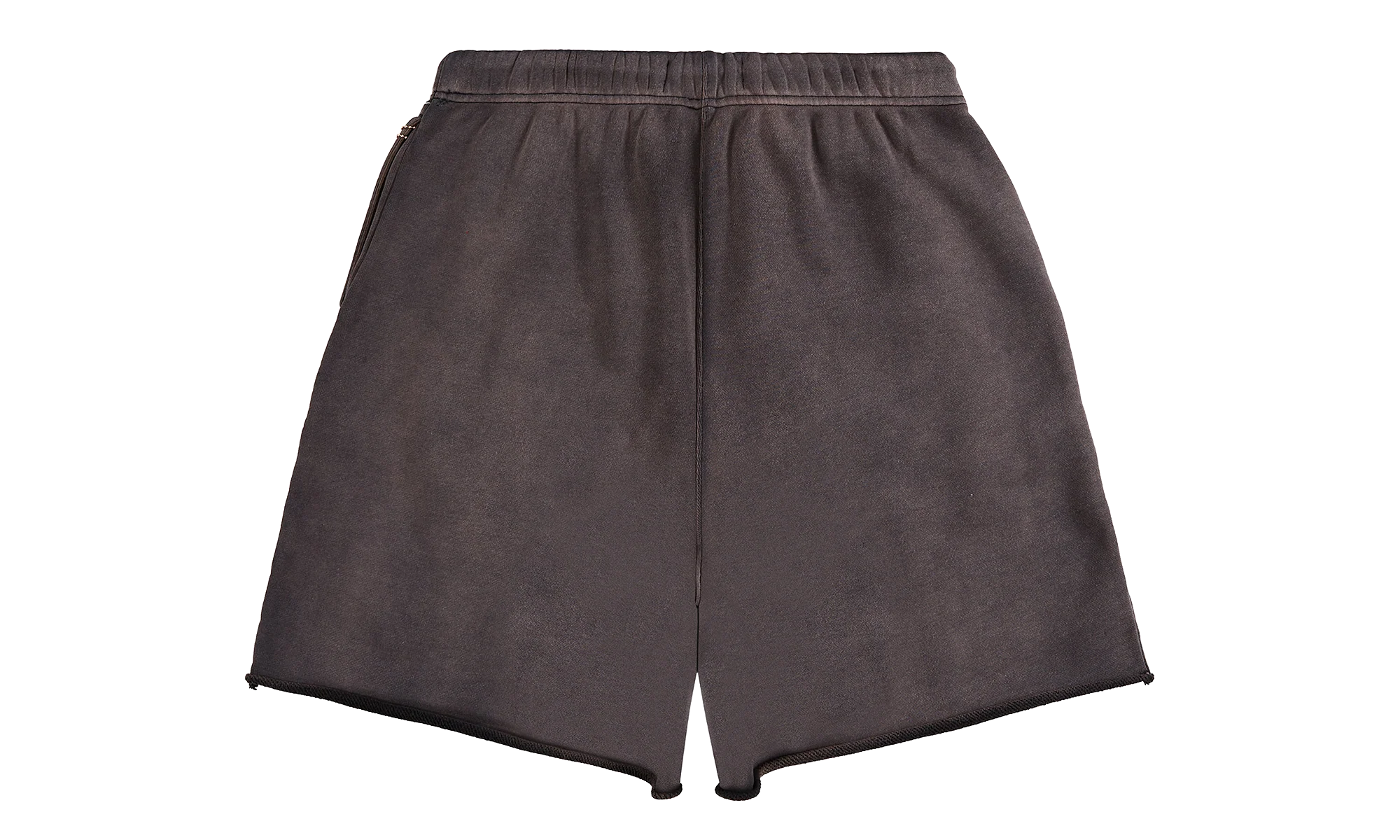 Worn Gothic Sweatshort "Black" P446 HWSP226 - Image 2