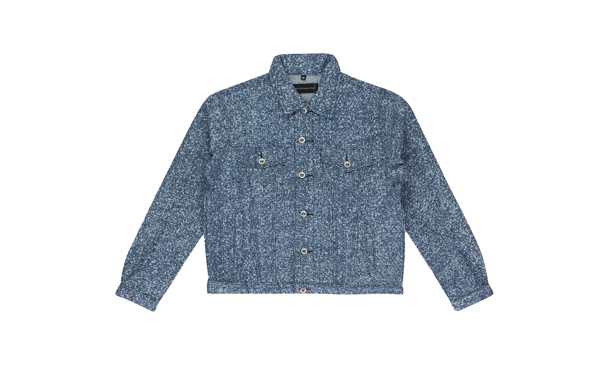 Woven Trucker Jacket "Indigo" 1131220010SS24