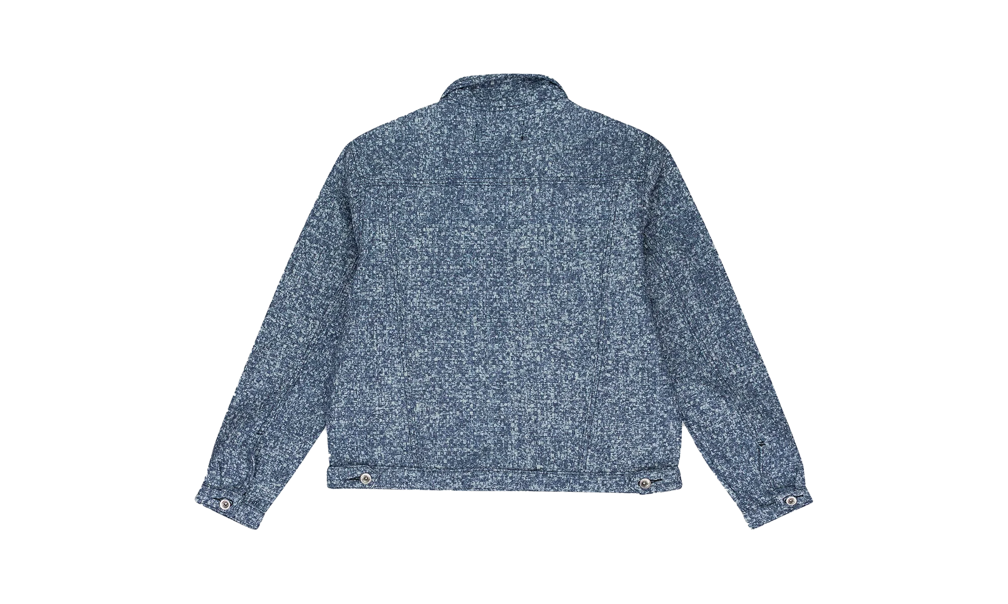 Woven Trucker Jacket "Indigo" 1131220010SS24 - Image 2