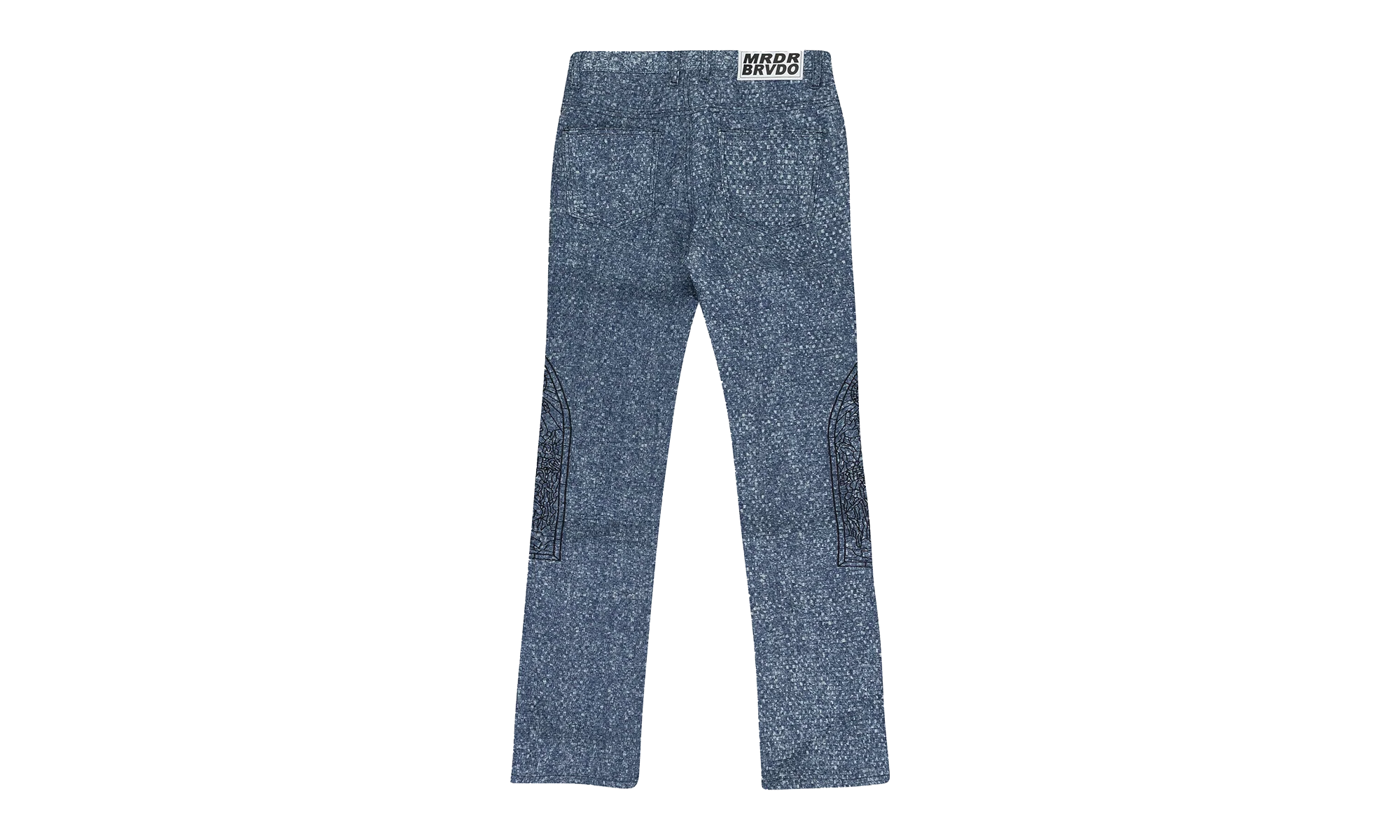 Woven Trucker Trousers "Indigo" 1121050010SS24 - Image 2
