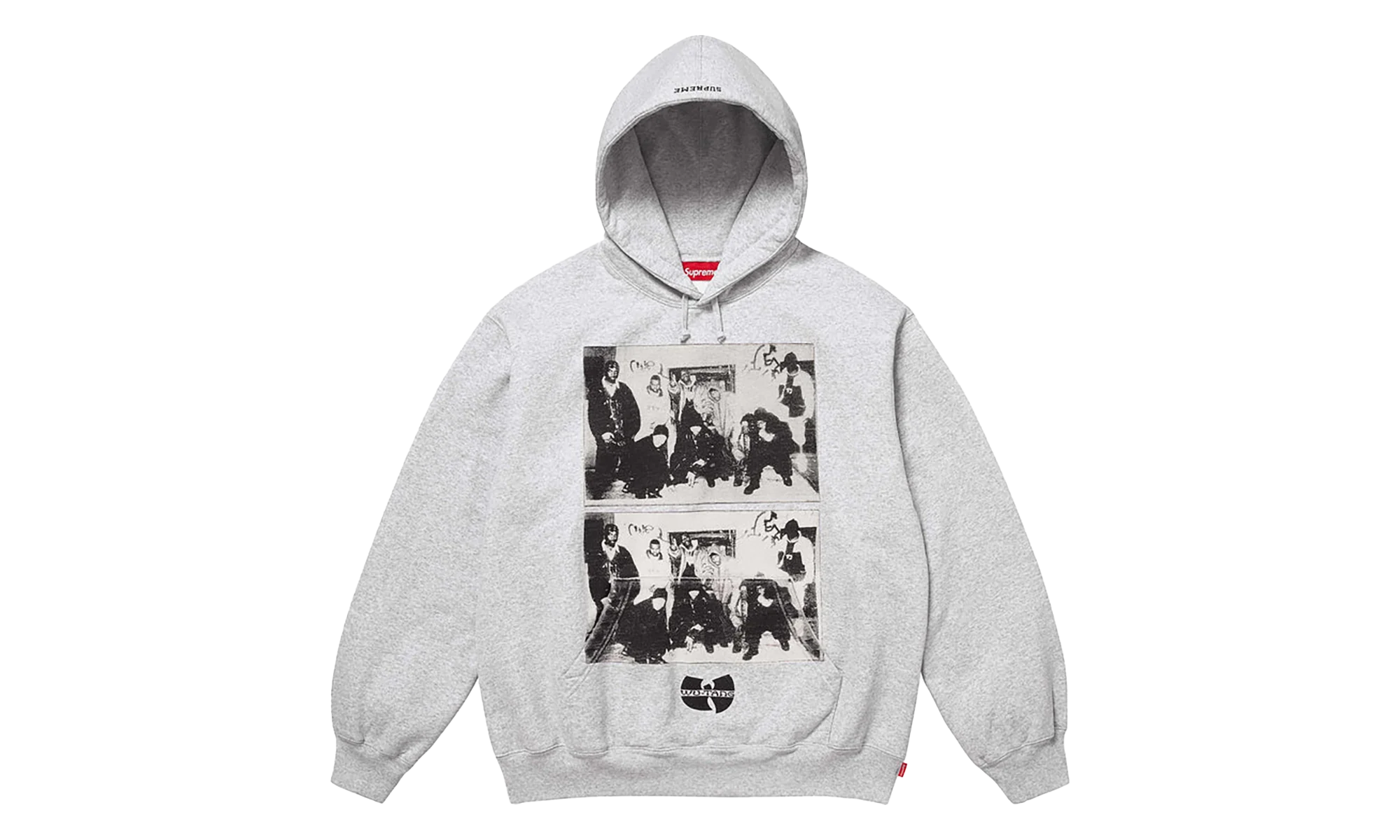Wu-Tang Clan Hooded Sweatshirt "FW25 - Ash Grey" SU26274