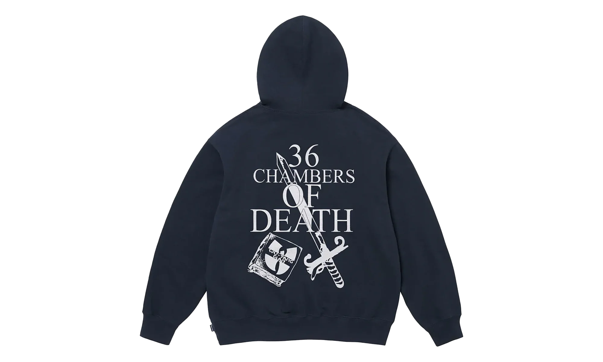 Wu-Tang Clan Hooded Sweatshirt "FW25 - Navy" SU26275 - Image 2