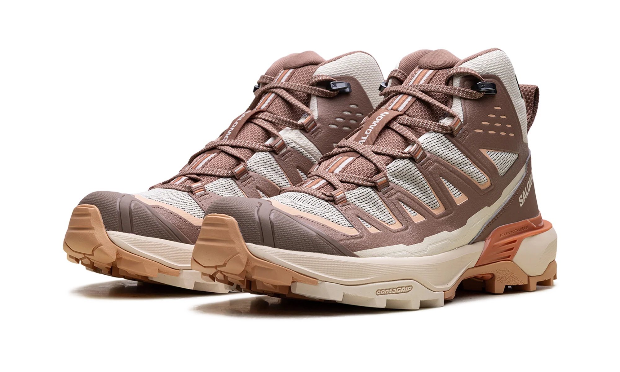X Ultra 360 Edge Mid Gore-Tex WMNS "Shortbread / Raw Umber / Prairie Sunset" L4746270022 - Image 2