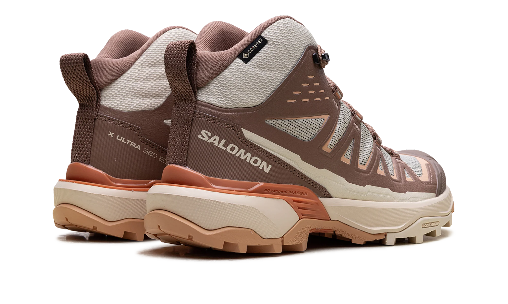 X Ultra 360 Edge Mid Gore-Tex WMNS "Shortbread / Raw Umber / Prairie Sunset" L4746270022 - Image 3