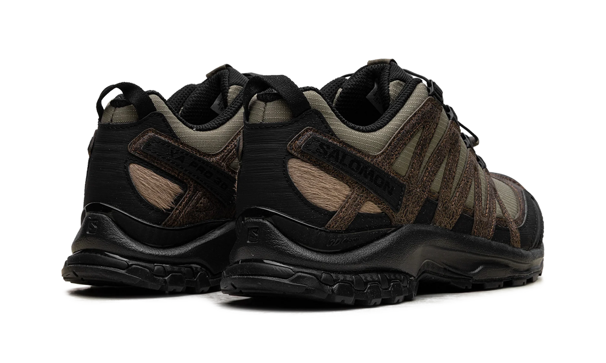 XA Pro 3D Distressed Leather "Dark Earth Black" L47797400 - Image 3