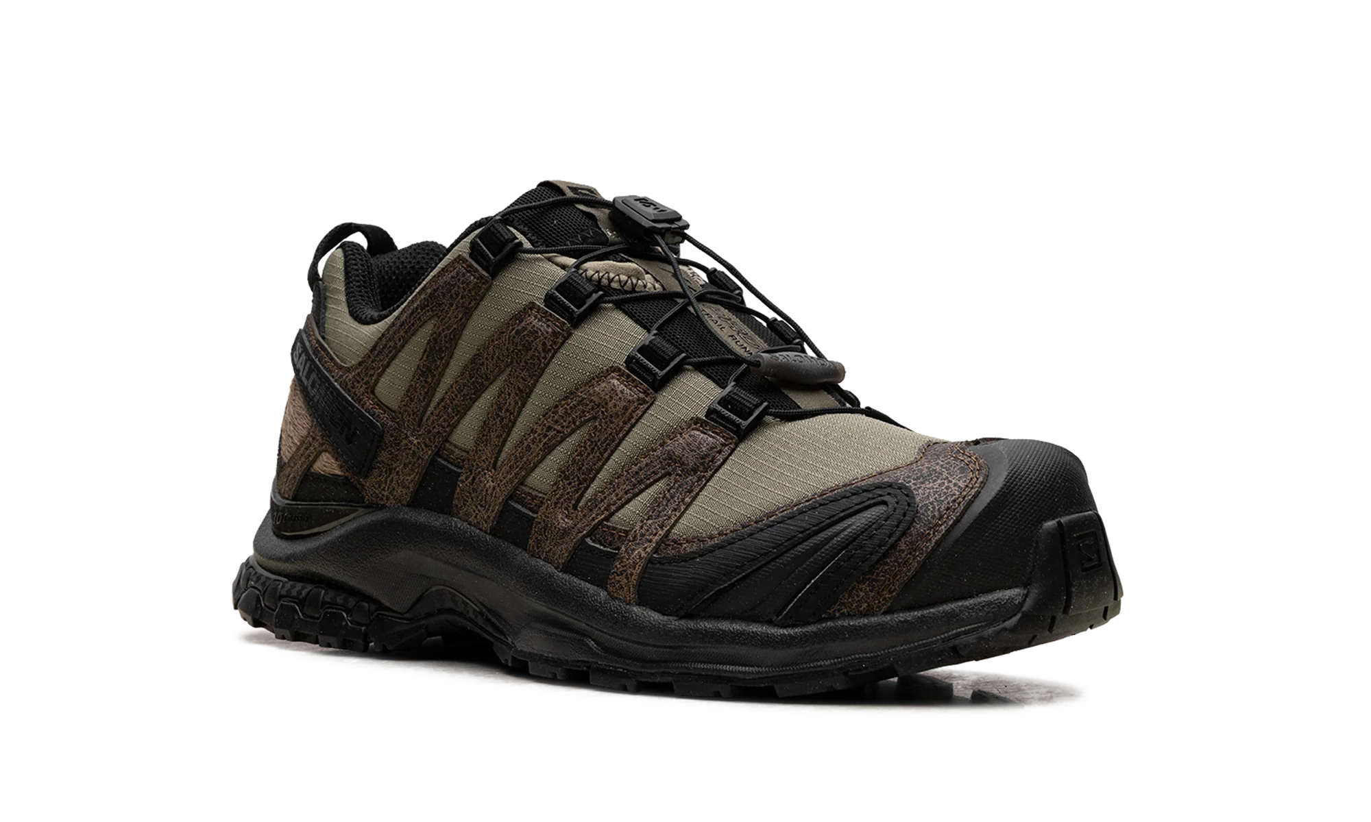 XA Pro 3D Distressed Leather "Dark Earth Black" L47797400 - Image 7