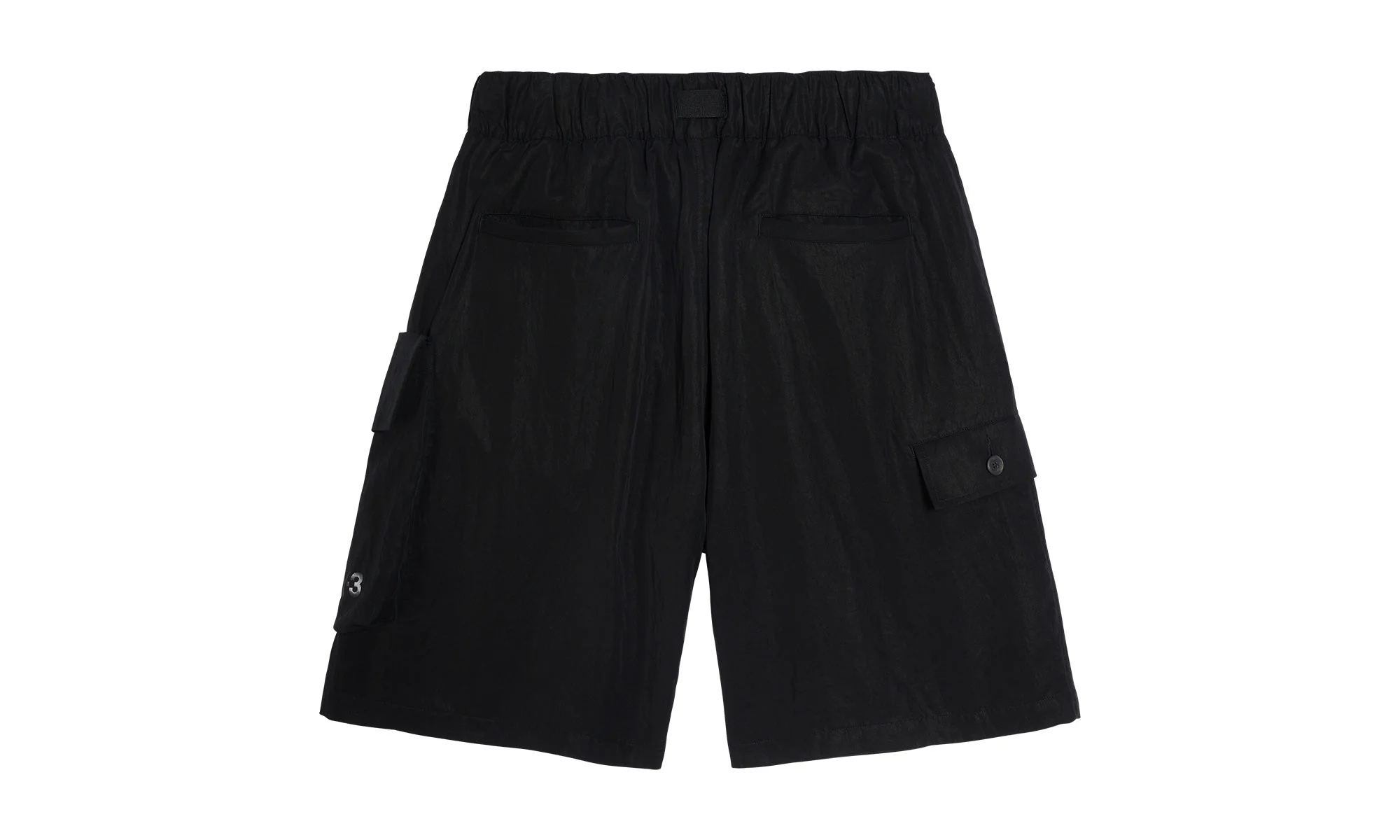 Y-3 Twill Shorts "BLACK" JD3521 - Image 2