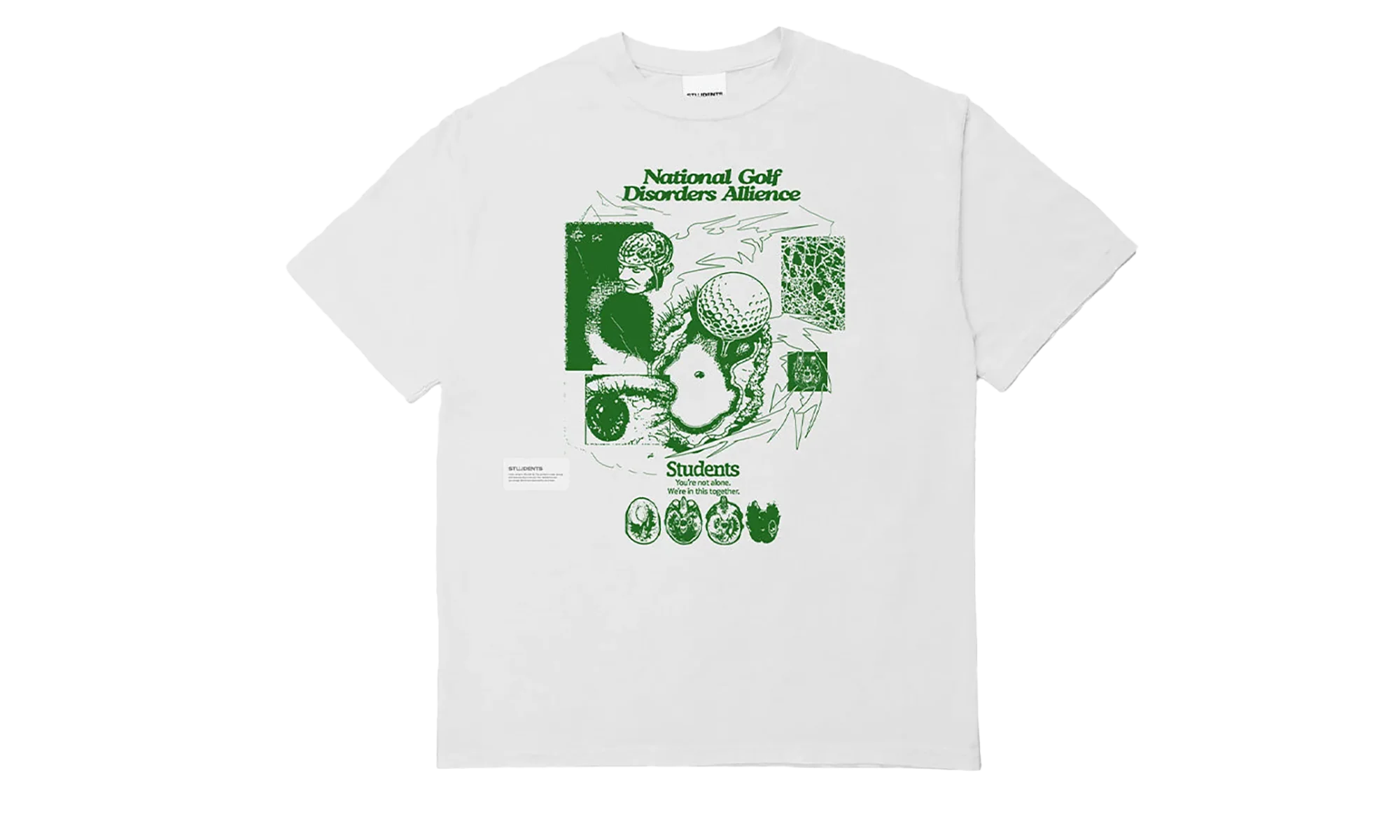 You're Not Alone SS Tee "White" SG2501090