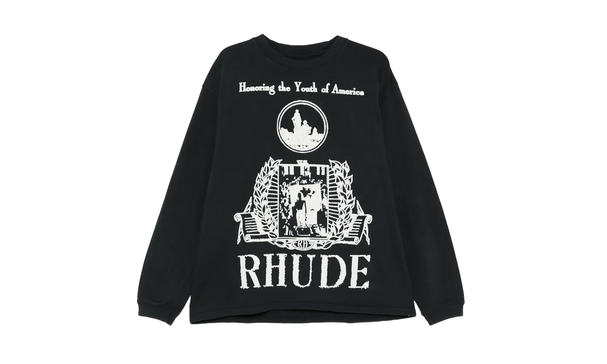 Youth of America L/S Tee "Vintage Black / White" RHFW25TT07012