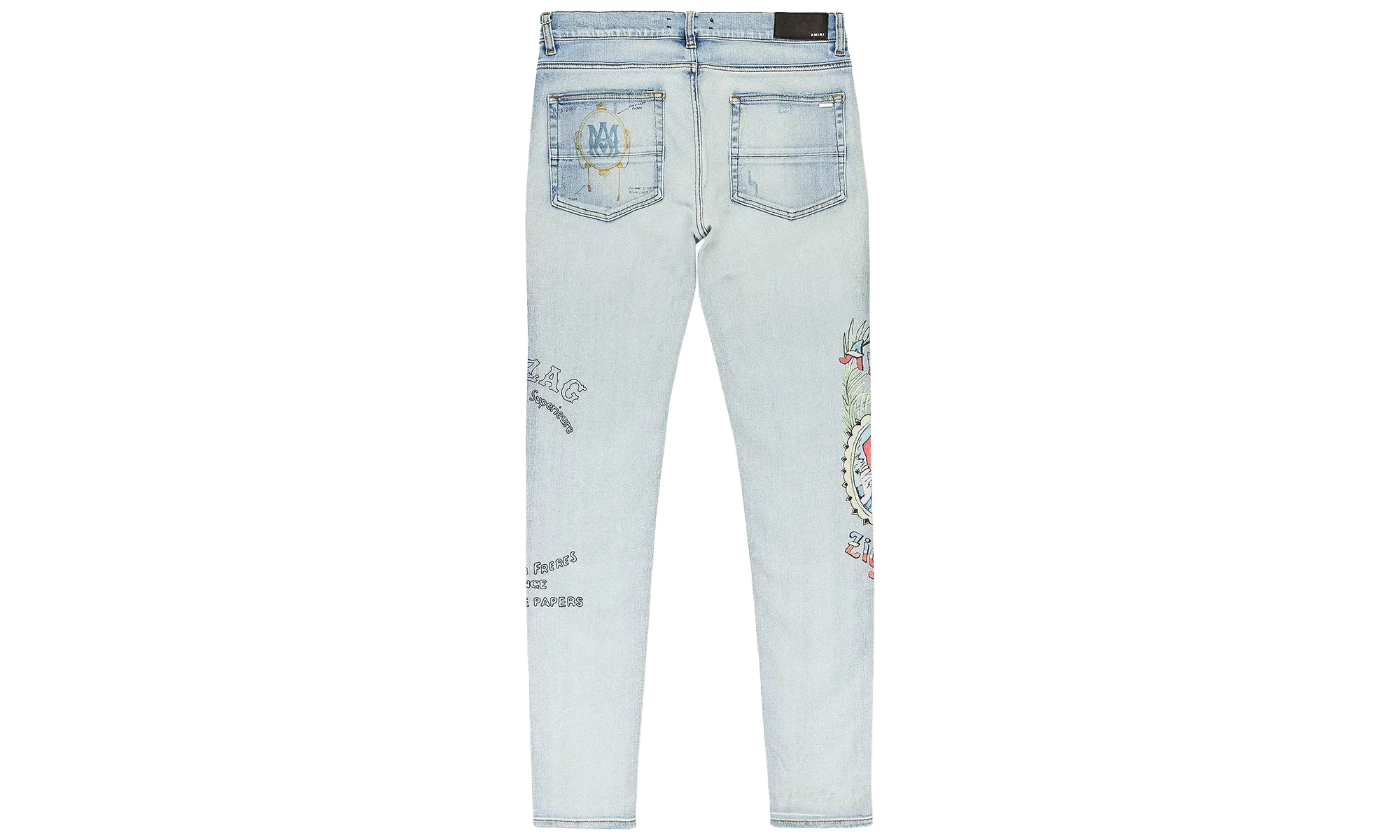 ZIG ZAG JEAN "Light Indigo" SS22MDS023 - Image 2