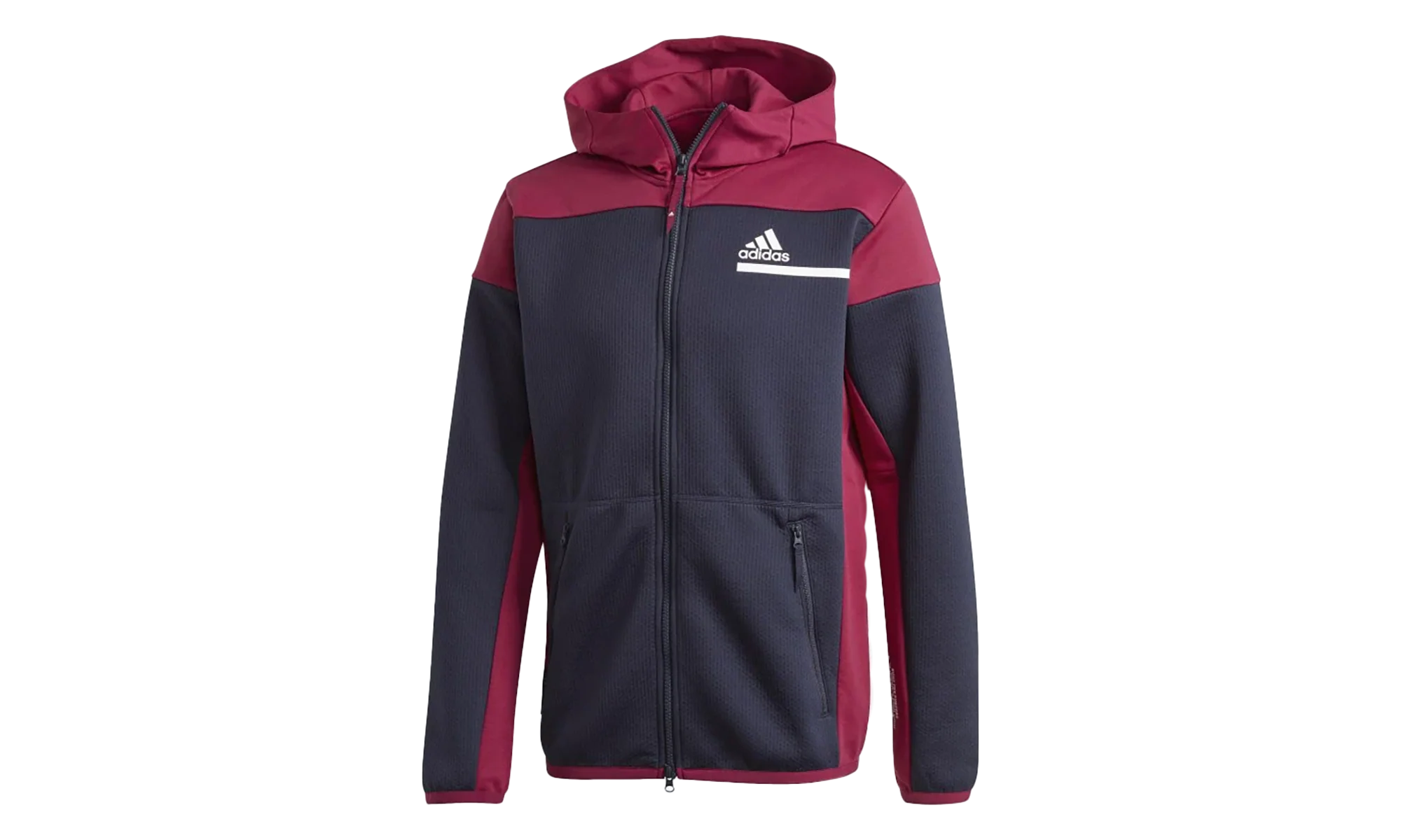 ZNE Aeroready Fullzip Sweatshirt "Legend Ink / Power Berry" FT6131
