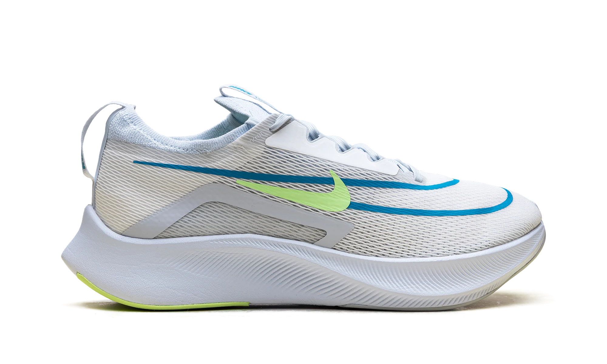 Zoom Fly 4 "White / Blue / Lime" CT2392 100 - Image 6