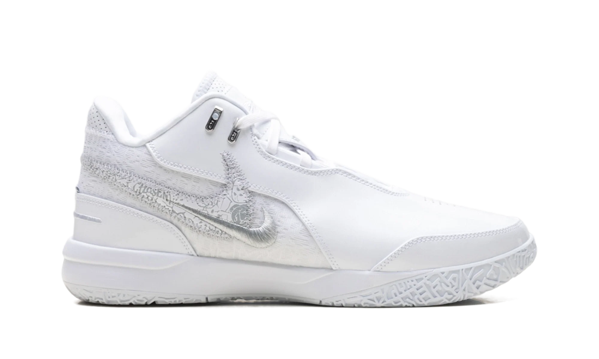 Zoom Lebron NXXT GEN AMPD "White Light Smoke Grey" FJ1566 102 - Image 6
