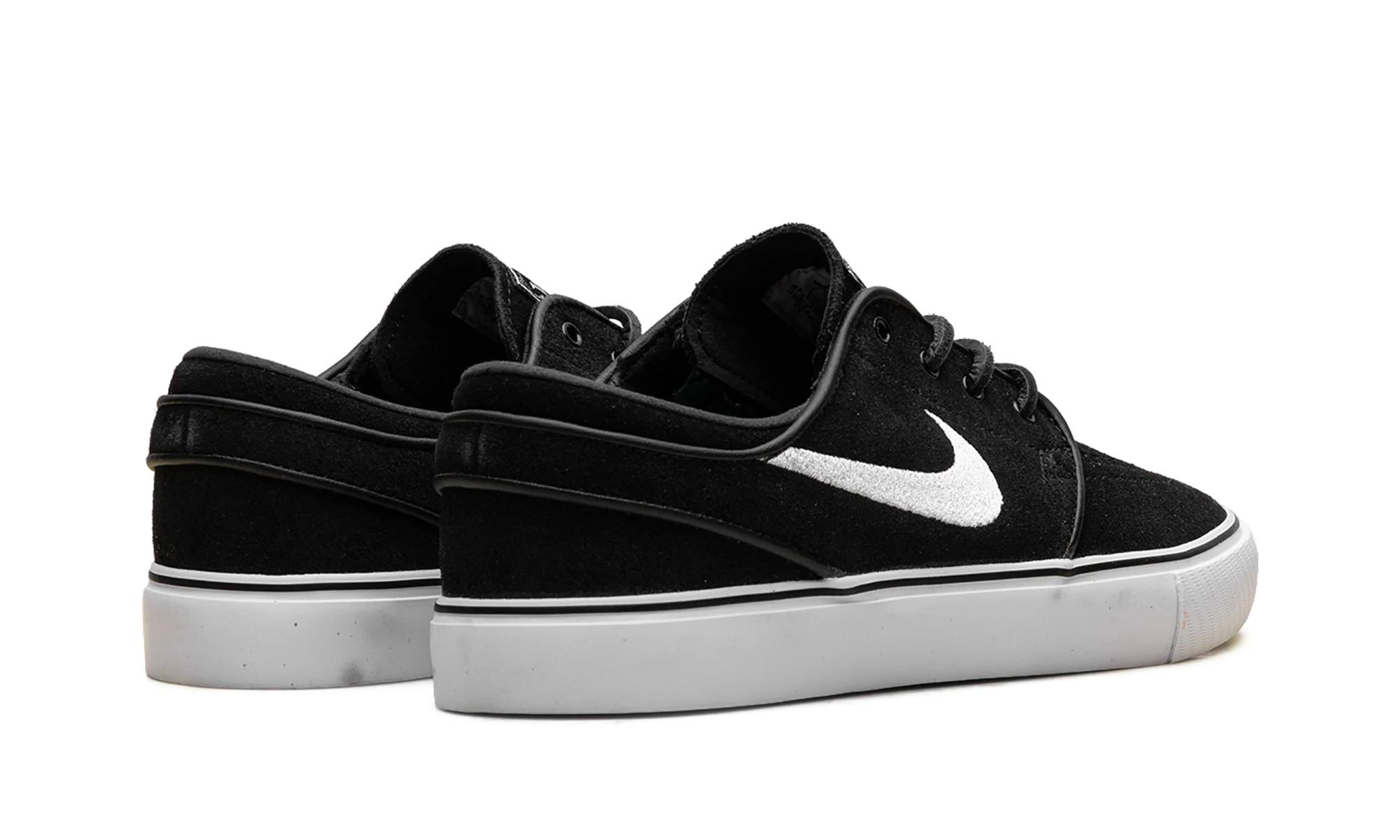 Zoom Stefan Janoski+ SB "Black / White" FD6757 001 - Image 3