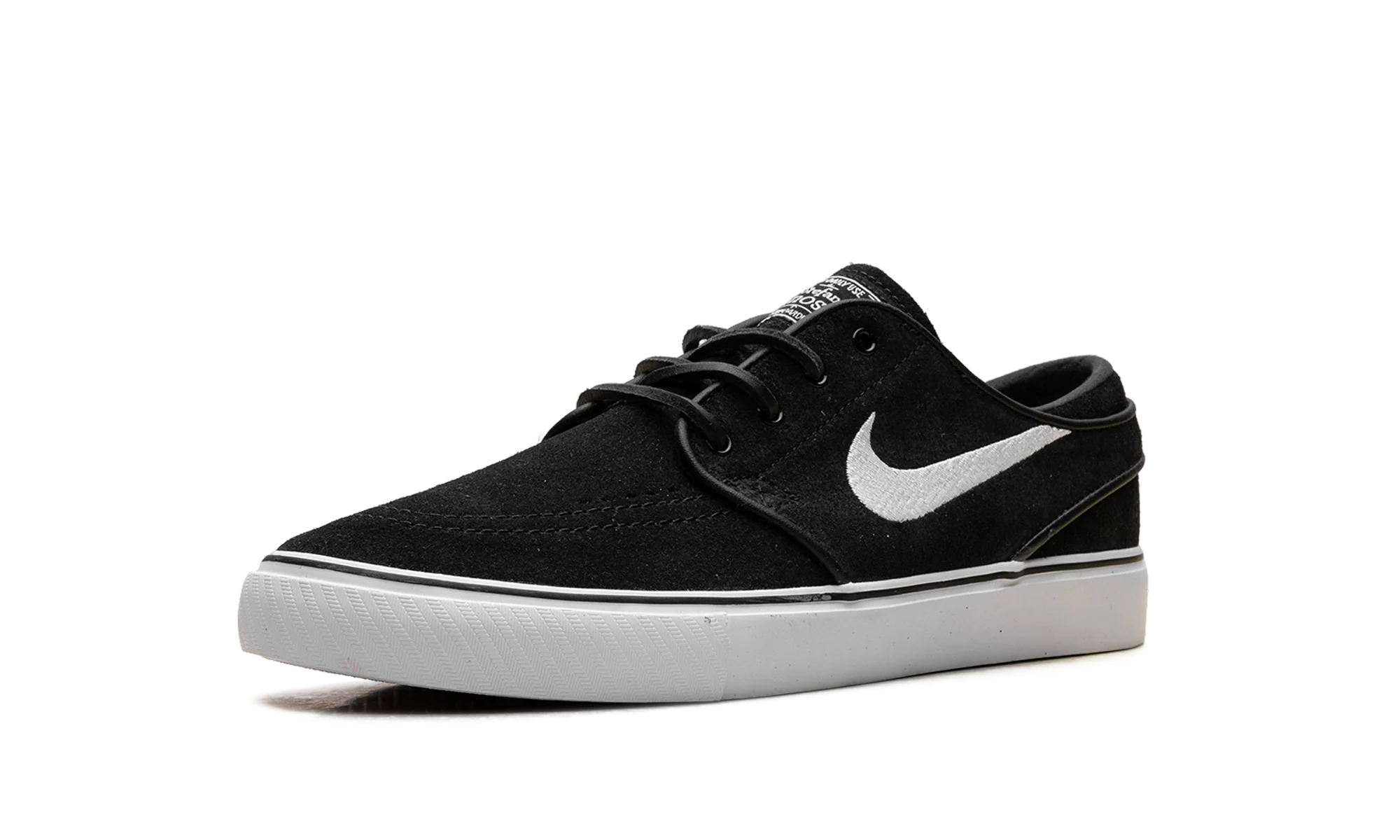 Zoom Stefan Janoski+ SB "Black / White" FD6757 001 - Image 4
