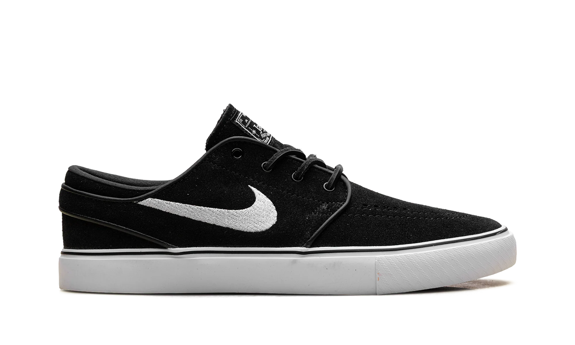Zoom Stefan Janoski+ SB "Black / White" FD6757 001 - Image 6