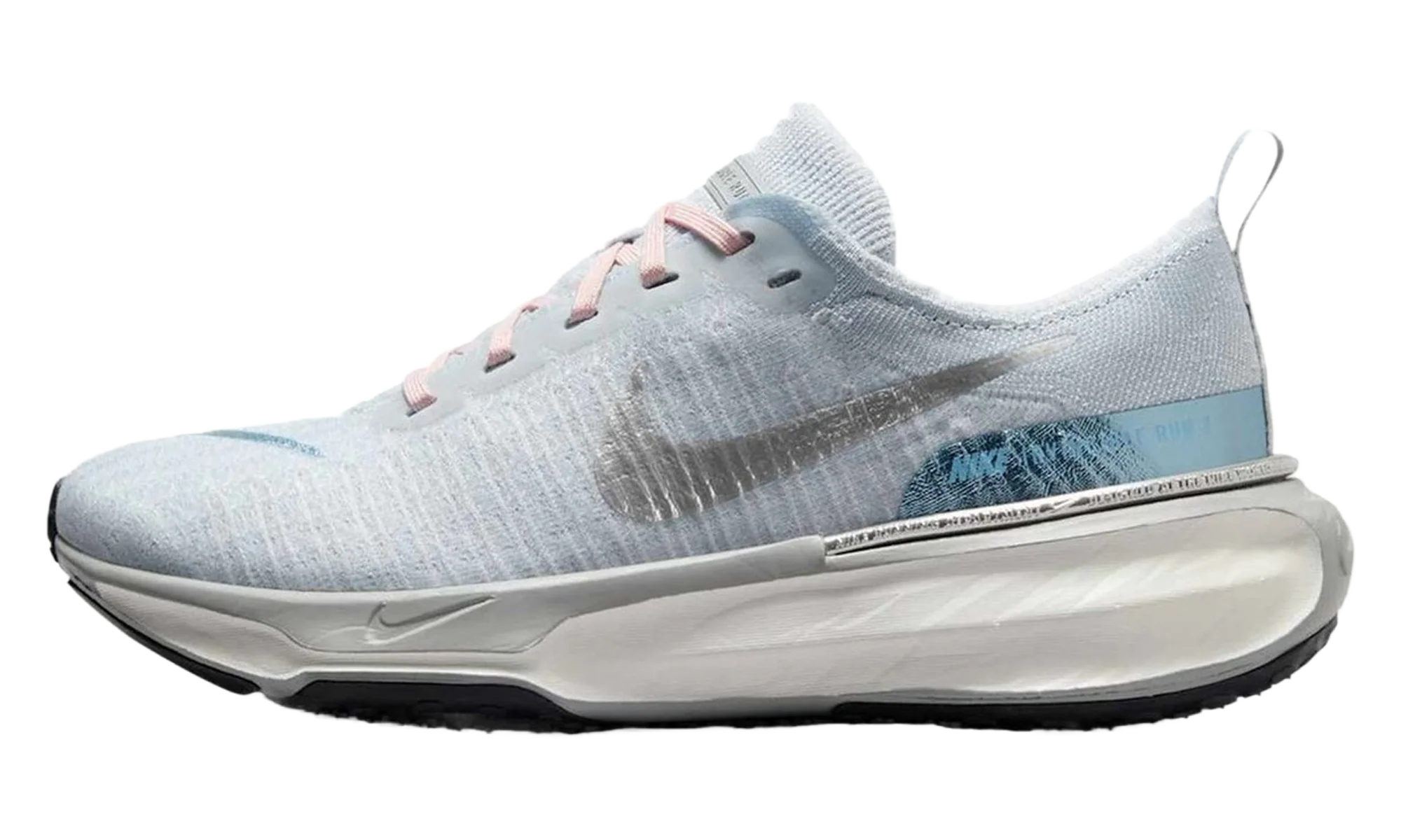 ZoomX Invincible Run 3 WMNS "Photon Dust Psychic Blue Sail Light Smoke Grey" DR2660 010
