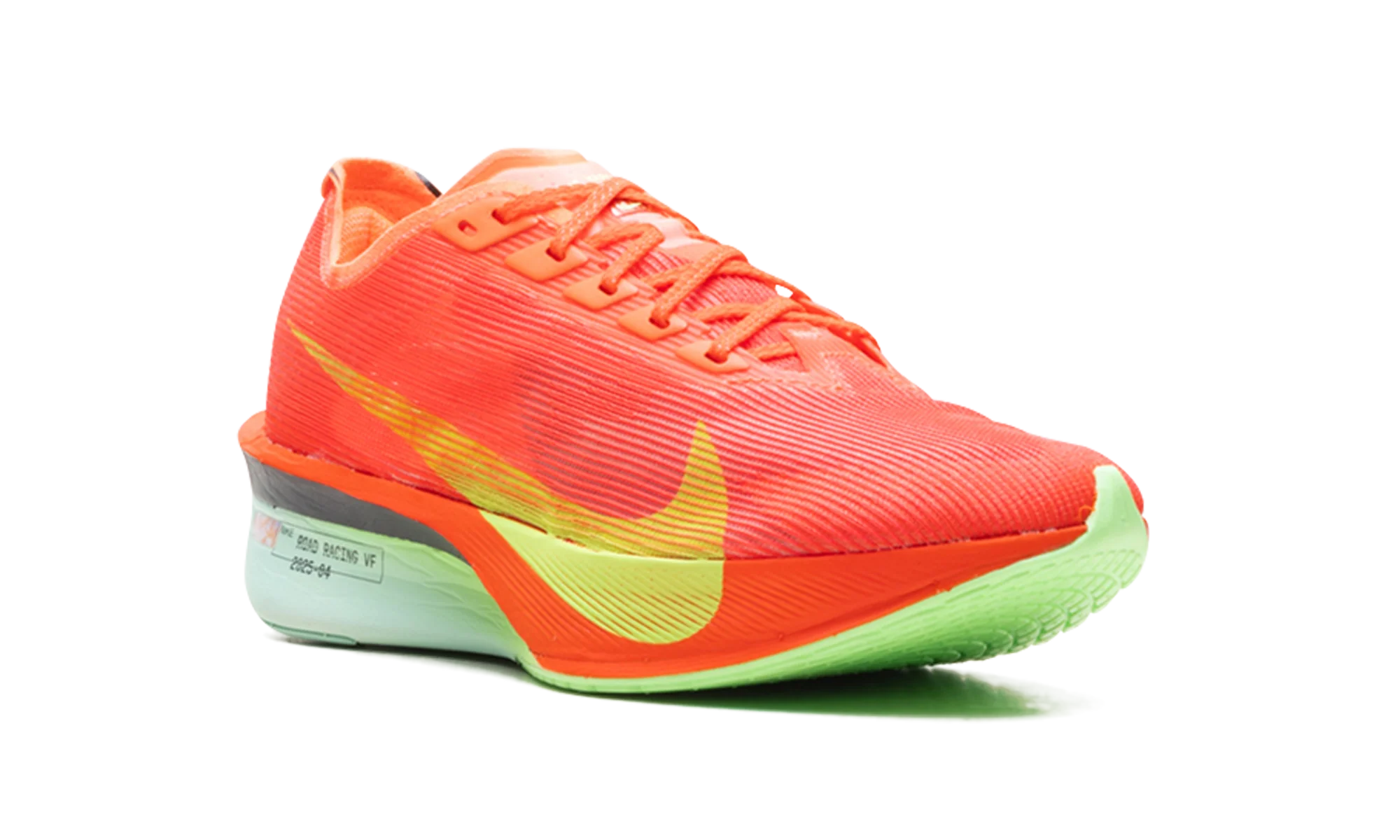 ZoomX Vaporfly 4 WMNS "Bright Crimson Mint Foam Cave Purple Lime Blast" HF6412 600 - Image 6