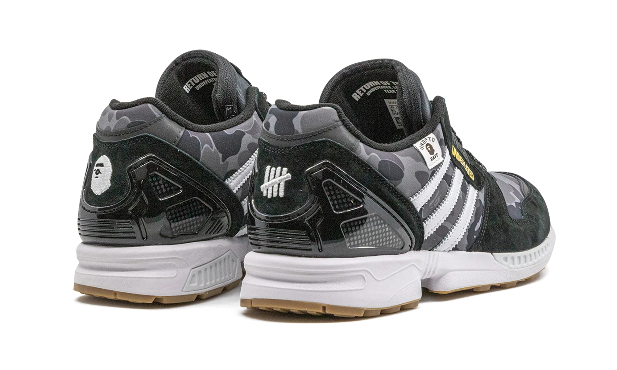 ZX 8000 "BAPE x Undefeated - Black" FY8852 - Image 3