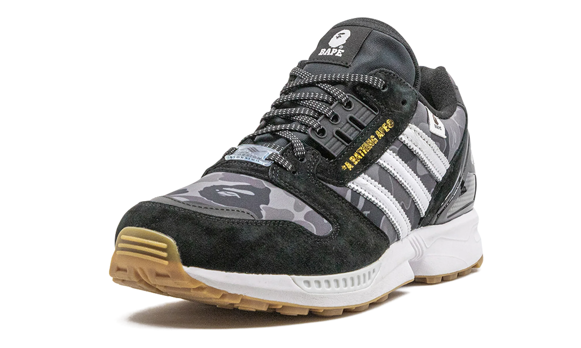 ZX 8000 "BAPE x Undefeated - Black" FY8852 - Image 4