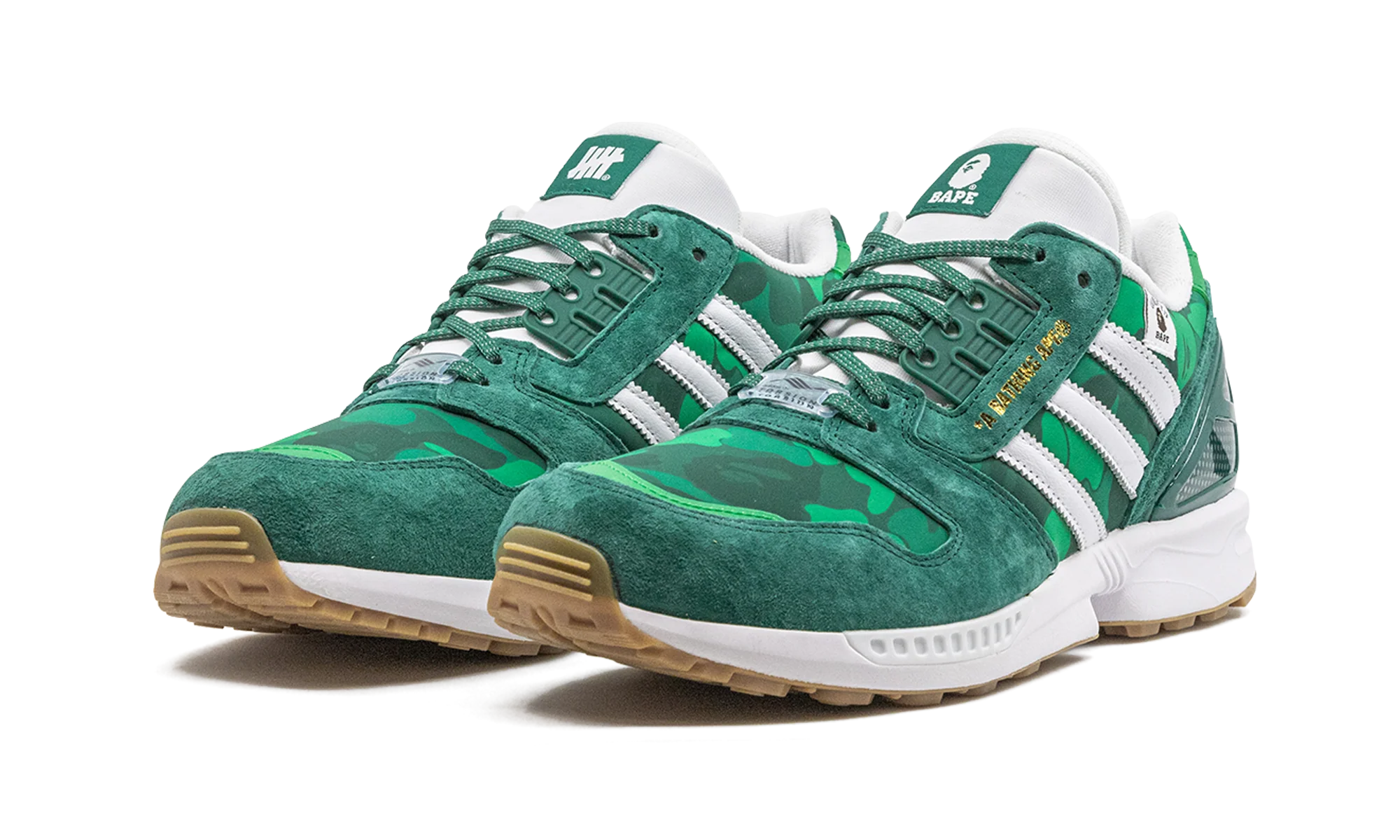 ZX 8000 "BAPE x Undefeated - Green" FY8851 - Image 2